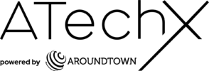 ATechX powered by (black)